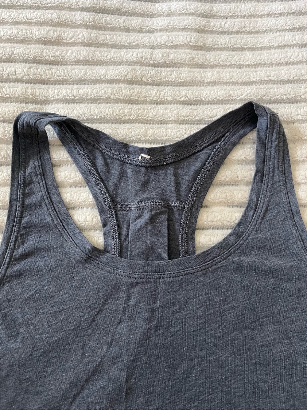 Lululemon Blue Racerback Tank - Picture 2 of 5
